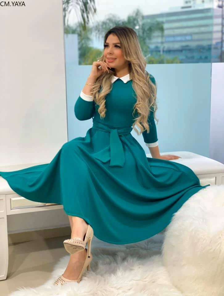 Las mujeres de invierno de 2020 vestido Midi fajas Vestido de larga Stretch cintura noche Sexy Bandage de Fiesta Club vestidos camiseros GL7031| Vestidos| - AliExpress