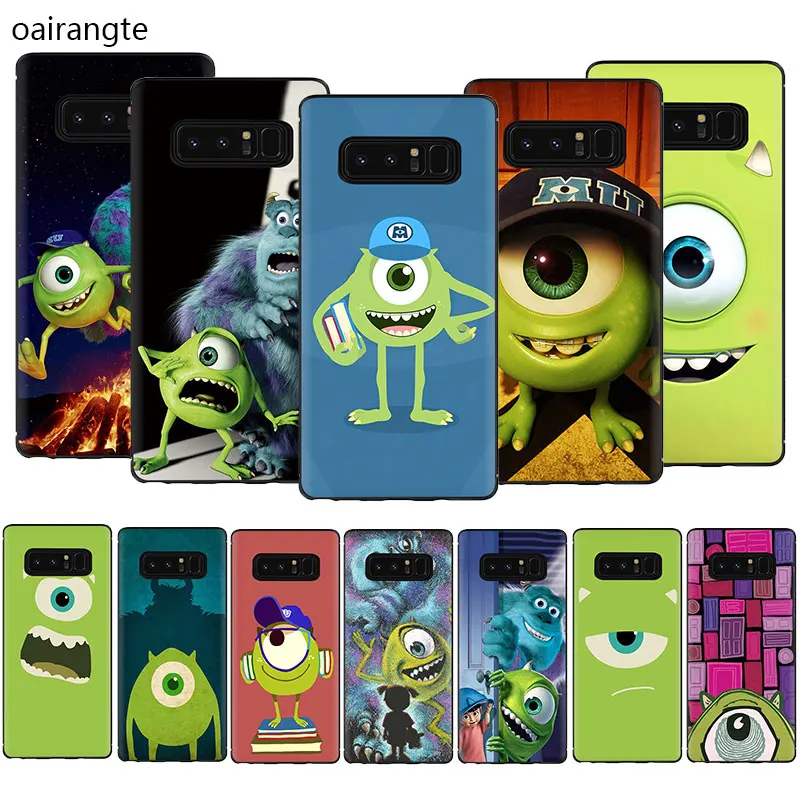 Мягкий чехол для телефона с изображением монстров и майка Samsung Galaxy A2 Core A6 7 8 9 2018 A10S