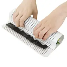 DIY Легко Суши Подушка ролика пластиковый коврик производители Магия приготовления пищи домашний инструмент G