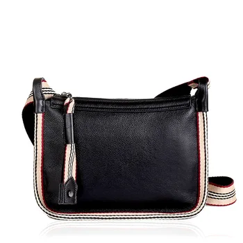 

Real Leather Bags Women Luxury Handbags Designer Shoulder Bag Women Messenger Bag Cowhide Wide Strap Purses and Handbags