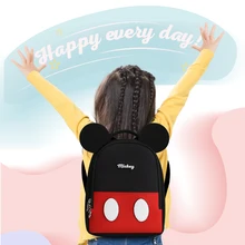 Disney Детская сумка для школы и детского сада от 1 до 3 лет, Детская сумка на плечо, сумка для младенцев с защитой от потери, милая сумка для девочек
