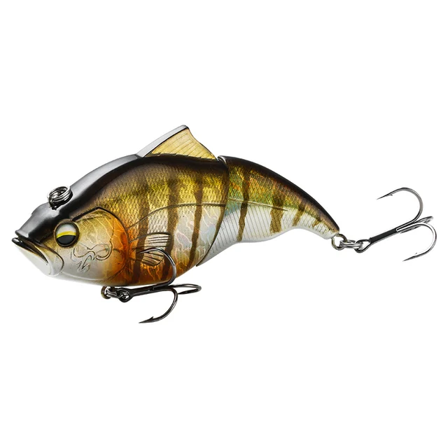 JOHNCOO 115mm Vibration SW Floating Fishing Lure Lipless Crankbaits Sinking Hard Lure Artificial VIB Bait Bass Fishing Lures J