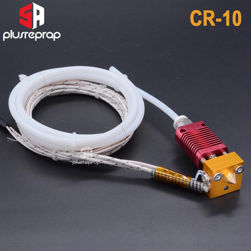 calor bloco mk8 bocal sem aquecedor, termistor para ender-3 cr-10 cr 10s pro