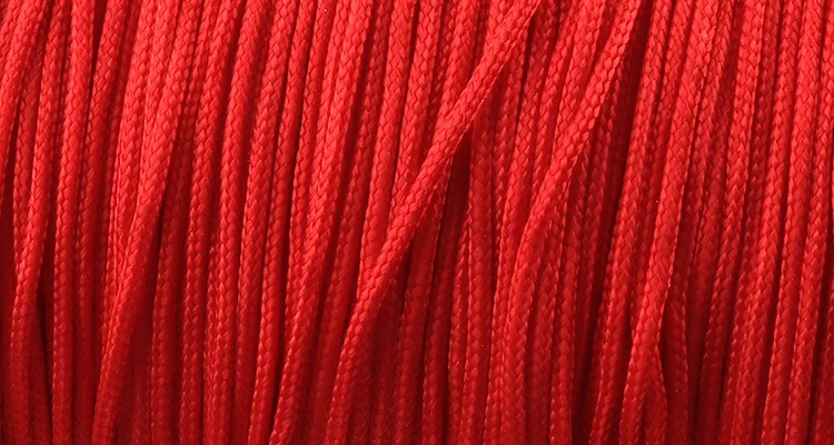 1.5mm Strong Braided Nylon Rope Core dark blue/dark purple/red Bracelet Lanyard Camping Rope Handmade Home DIY Decoration