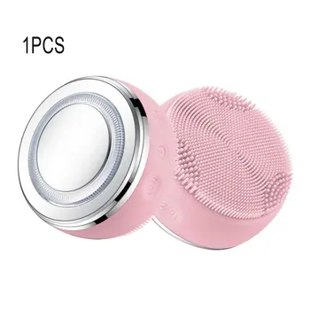 

Color Light Vibration Massage Introduction Instrument Facial Silicone Cleansing Constant Temperature Heating Beauty Instrument