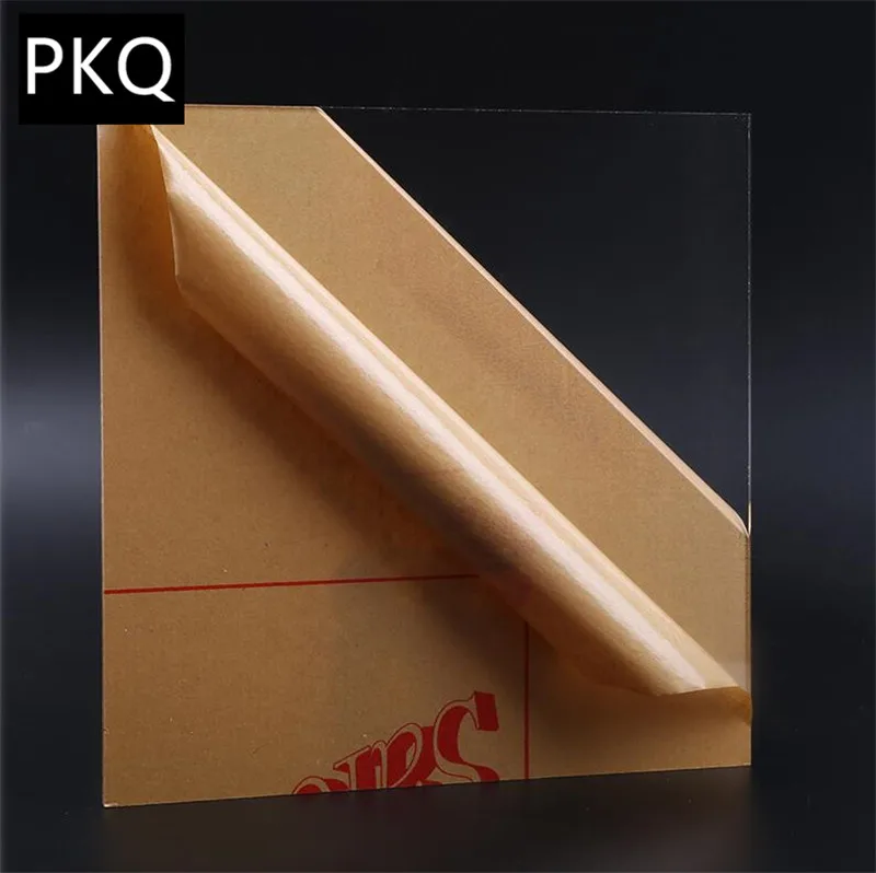 

10mm Plexiglass Transparent Clear plastic Sheet acrylic board organic glass polymethyl methacrylate Large