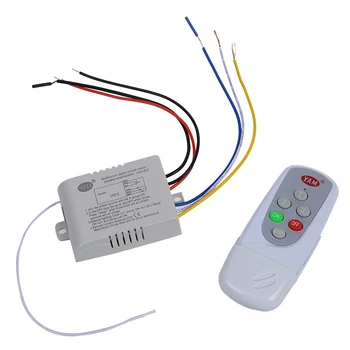 

Wall Switch And Remote Control 3-way On / Off 220V-240V Light Digital Wireless