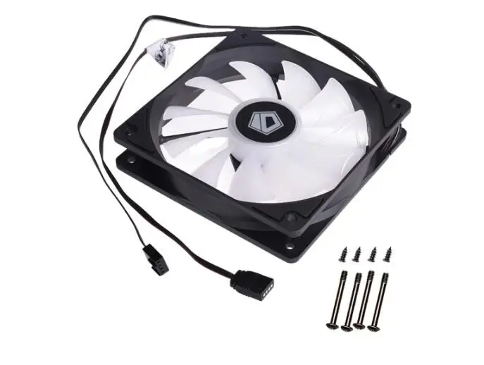 ID охлаждение трио 12 В 4pin RGB Синхронизация с материнскими платами Asus/MSI/Gigabyte