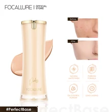 

Focallure Lasting Poreless Liquid Matte Foundation Invisible pores Natural Coverage Oil-control Waterproof Face Makeup