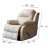 Red Wine Waterproof Elastic Recliner Chair Cover All-inclusive Massage Sofa Couch Cover For Living Room 13 Colors 4