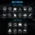 AUTOOL X60 HUD Car Smart Digital Multi-Function Alarm Meter Temperature Gauge Digital Voltage Speed Meter Alarm Clear Error Code