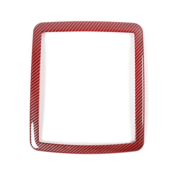 

for Dodge Challenger 2015-2020 Carbon Fiber Front Roof Reading Light Lamp Cover Trim Decorative Frame Car Accessories