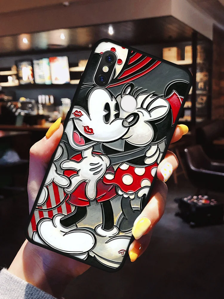 3D мультфильм принципиально для чехол для спортивной камеры Xiao mi Red mi 7A 6A 5 Plus K20 S2 Примечание 7 5 6 8 Pro mi A3 A1 A2 6X8 Lite 9 SE 9T F1 CC9 CC9e TPU Защитный чехол - Цвет: mqgx
