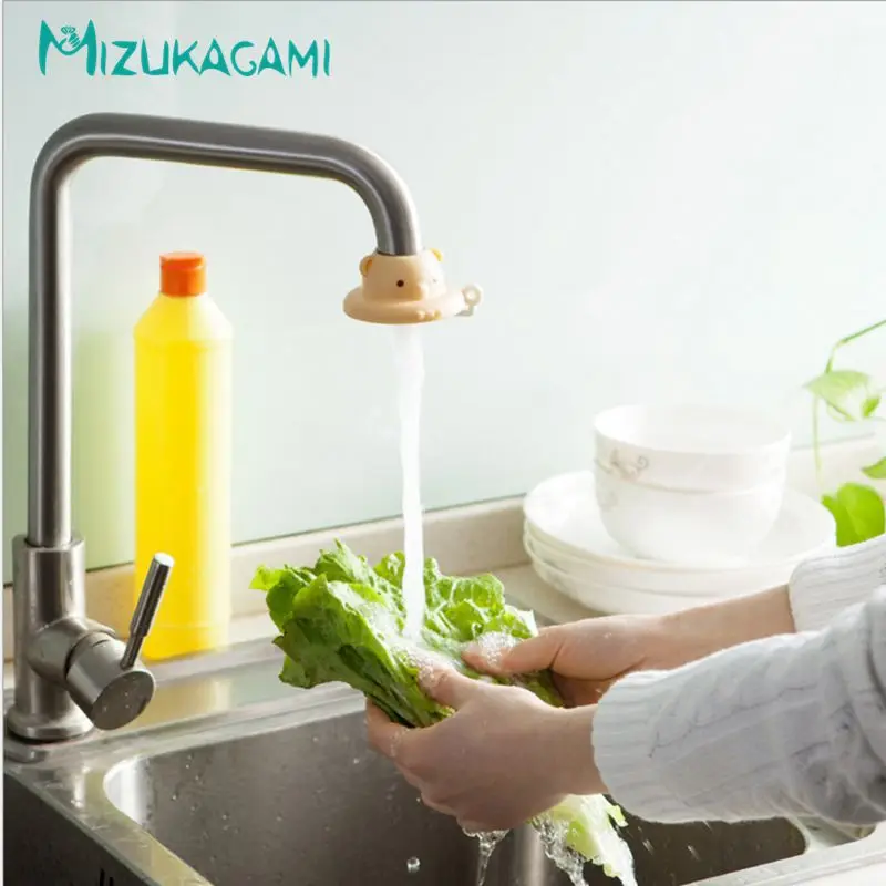 

1PC Cartoon Faucet Filter Water Saving Device Splash Head Shower Kitchen Tap Nozzle Water Saving Filter
