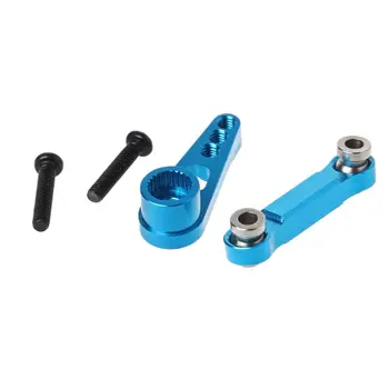 

Rudder Pull Rod 25T Servo Swing Arm for WLtoys A949 A959 A969 A979 K929-B Remote Control Car Metal Upgrade Accessories