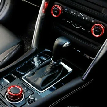 

Ring AC button trim Decoration Accessories Set.car Alloy Air-Condition