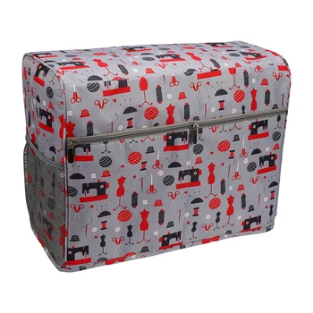 

Sewing Machine Cover Protective Dust Case Bag with Storage Pockets for Needles & Accessories for Household Women Gift