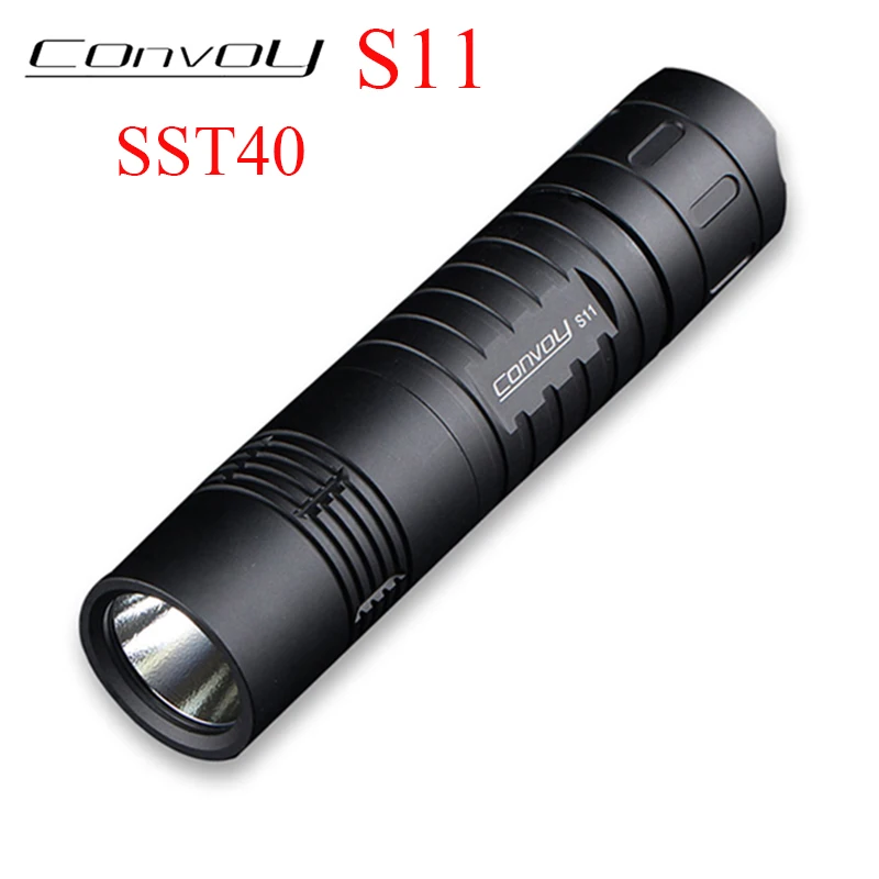Фонарь светодиодный Convoy S11 с Luminus SST40 18650 лм 26650 | Лампы и освещение