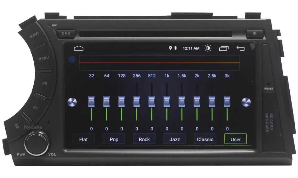 Nedehe 4G RAM Android 10 0 автомобильный dvd для Ssang Yong SsangYong Kyron Actyon Радио Стерео GPS навигация