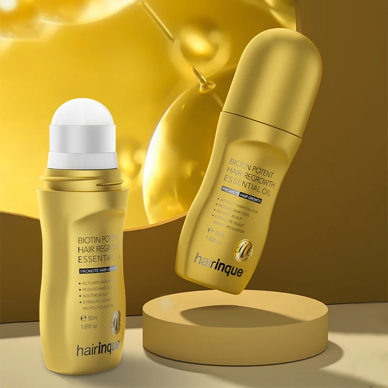 Hair Growth Serum Men Women Biotin Potent Hair Growth Essence Powerful Hair Thickener Massage Oil Scalp Treatments Anti Loss Medicine Care
