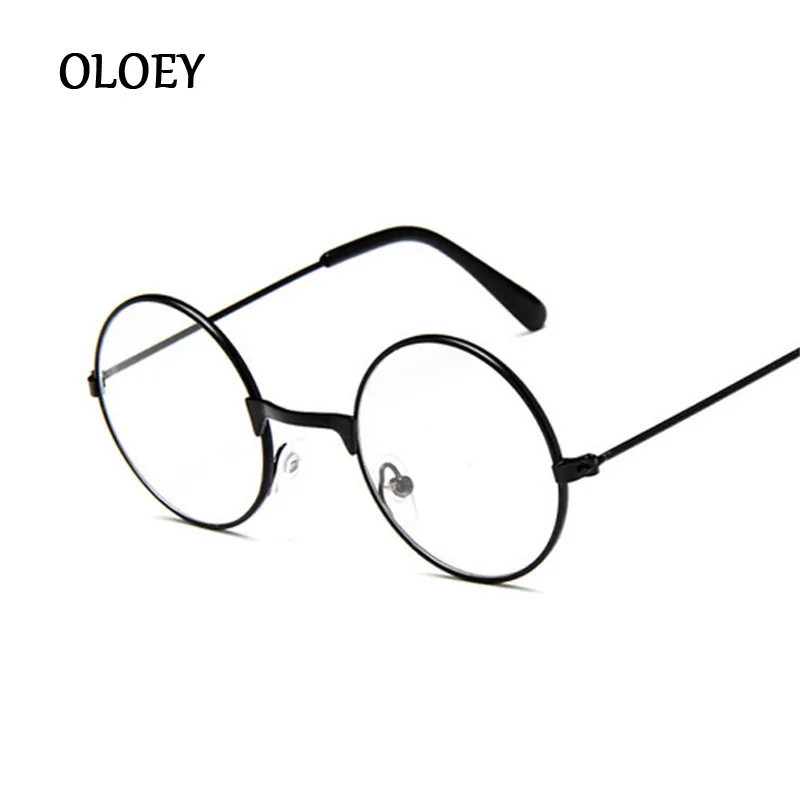 

Vintage Round Glasses For Kids Metal Frame With Clear Lens Myopia Optical Transparent Glasses For Children Boys Girls Eyewear