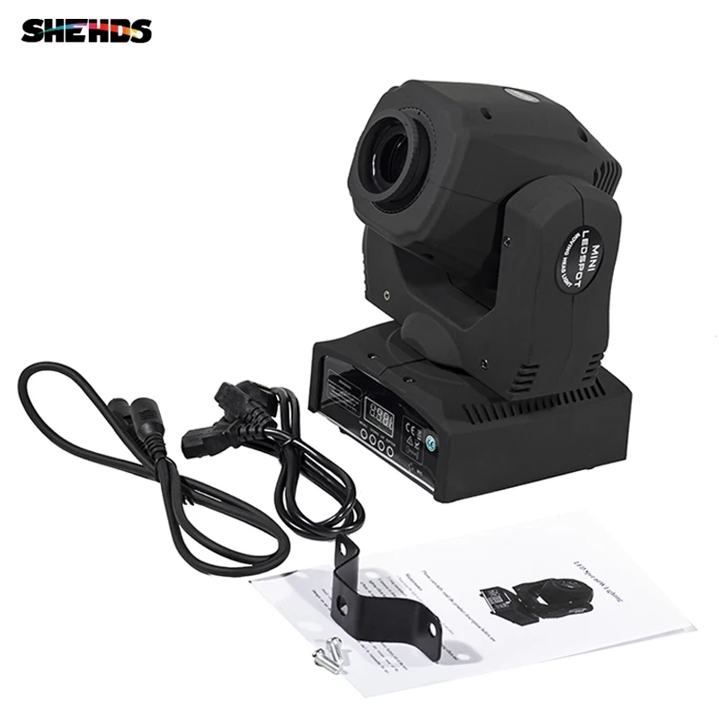 6pcs Lyre 60W Spot Lighting DMX Led Moving Head Light Gobo&Color Wheel Beam Wash Effect Club DJ Hall Music Disco SHEHDS
