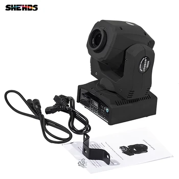 

6pcs Lyre 60W Spot Lighting DMX Led Moving Head Light Gobo&Color Wheel Beam Wash Effect Club DJ Hall Music Disco SHEHDS