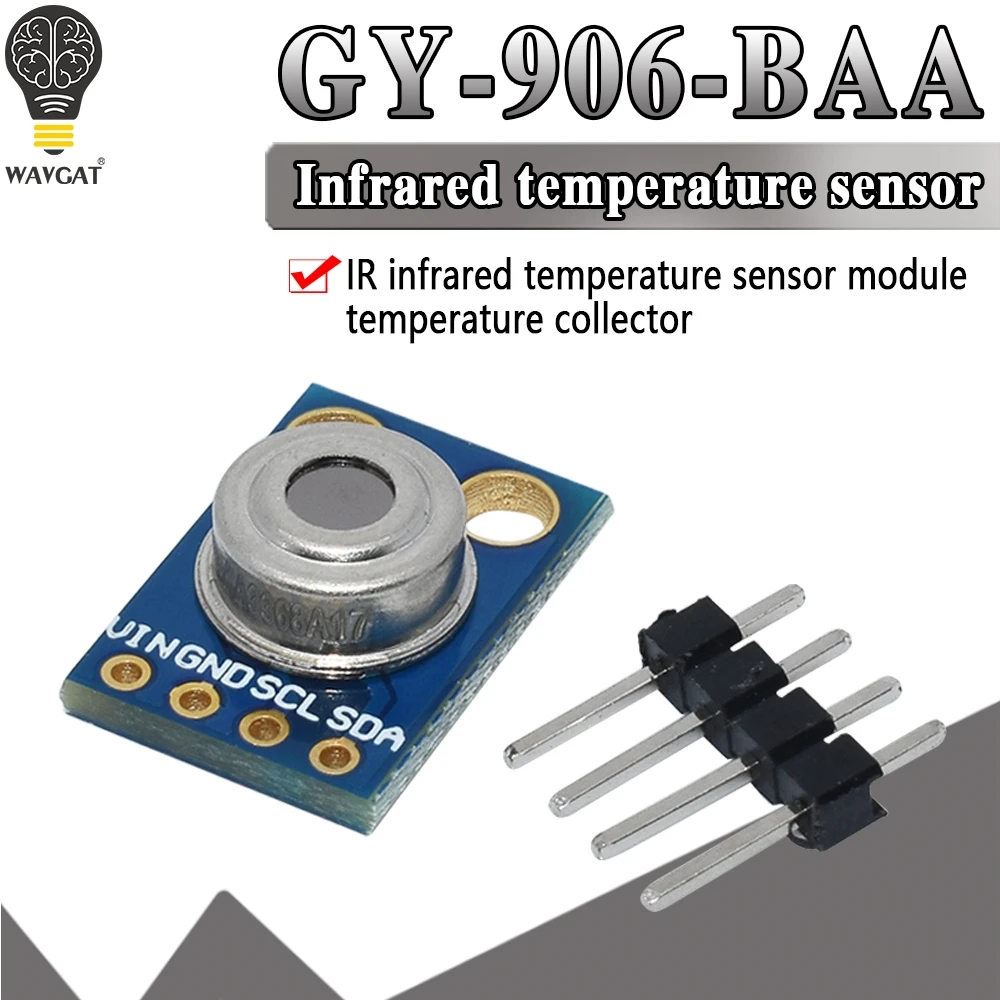 GY 906 MLX90614 MLX90614ESF бесконтактный инфракрасный датчик температуры модуль IIC