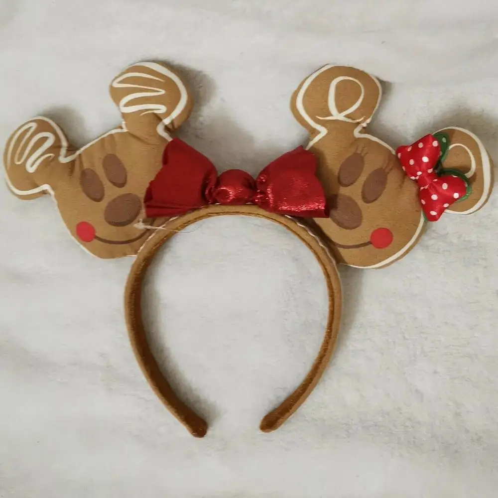 Новая коллекция Disney Mickey Minnie ободок для волос с украшением в виде мыши|Персонажи