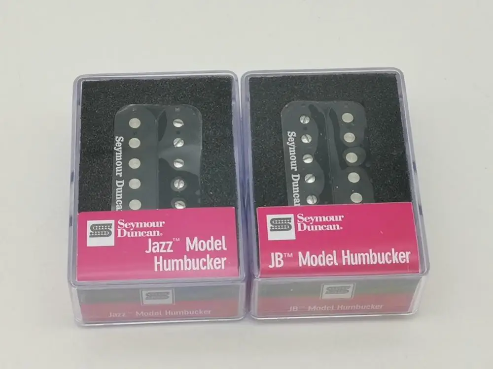 Seymour Duncan SH2n Джаз шеи и SH4 JB мост Модель 4C хамбакер пикап гитары звукосниматели набор черный