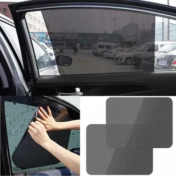 

2pcs Car Sun Shades UV Protection Sunshades Cover Side Sun Shades Kids Baby Travel Car Sun Shades Rear Window Mesh