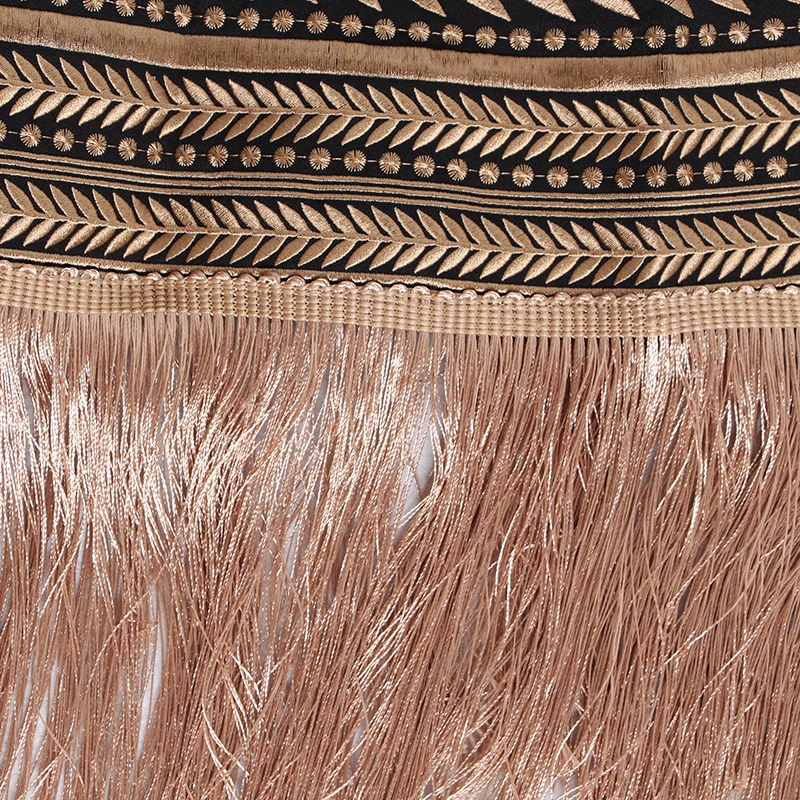 TWOTWINSTYLE Loose Fit Spliced Contrast Color Tassel Belt Jacket New V-neck Long Sleeve Women Coat Fashion Autumn Winter 2019 (5).jpg_.webp