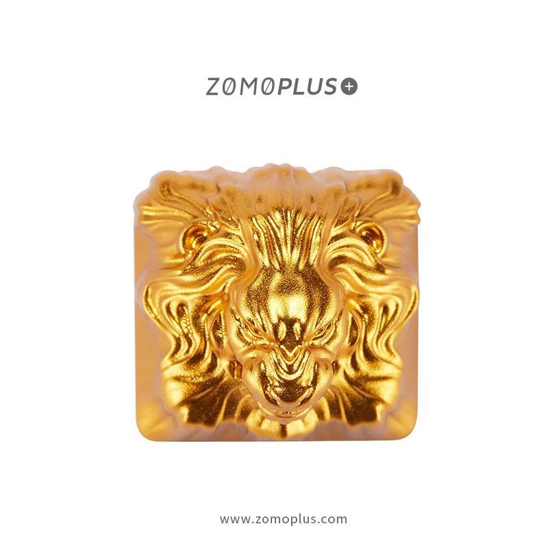 Zomo-teclado Mecânico sem Fio Taça de Alumínio 3d Lion King Espaço para Teclado