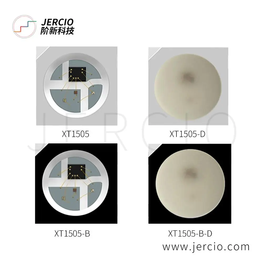 Светодиод Jercio SK6812mini / WS2812mini XT1505 1000 RGB Программируемый белый/черный индивидуально
