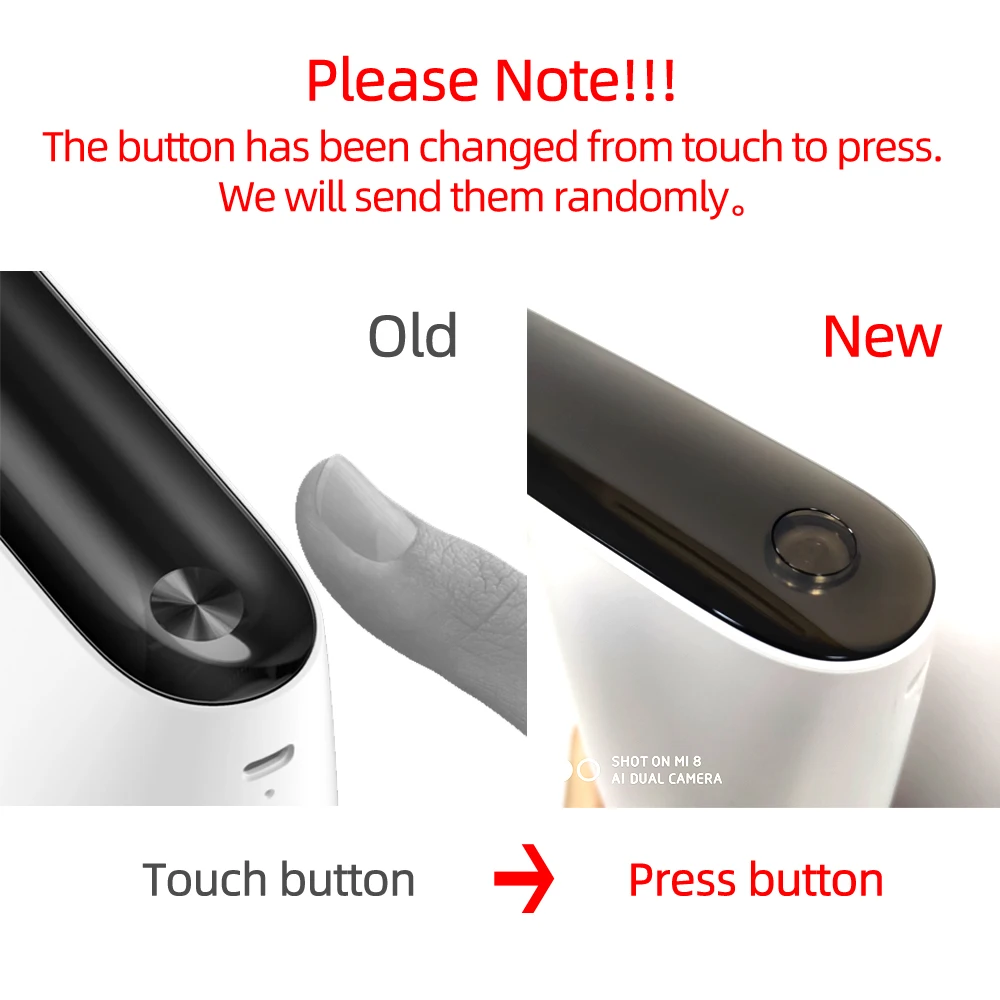 Миниатюрный электрический автоматический USB насос с сенсорным/нажимным