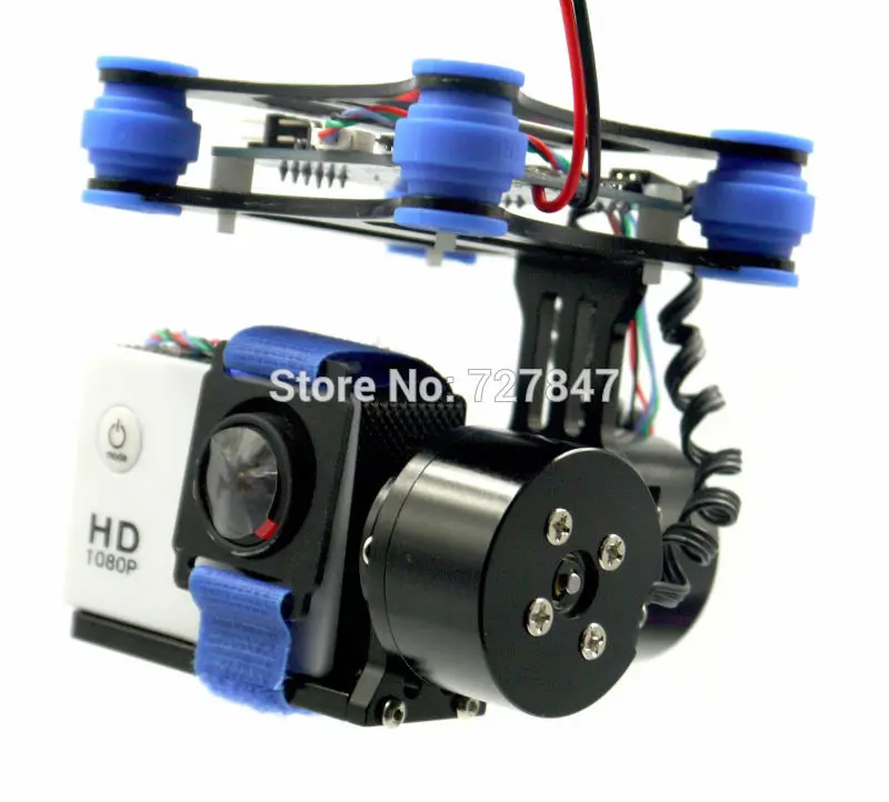 

RTF CNC Brushless Gimbal/ 2805 80KV Motor/ BGC Controller Board Black for WK QR X350 SJ4000 Camera