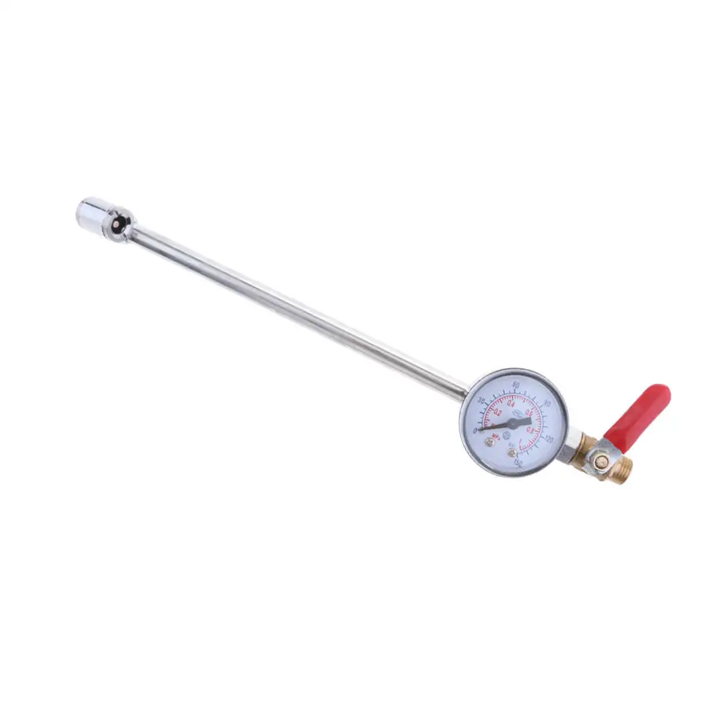 Tire Inflator Car Tyre Inflator With Gauge Air Line Tire Pump Pressure