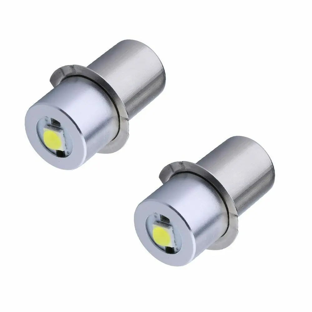

2pcs P13.5S LED 4.5V-12V Flashlight Lamp Bulbs Mini Ultra-Bright Upgrade Flashlight Torch Light Bulb Replacement