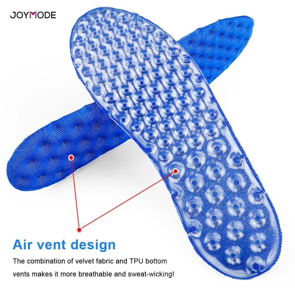 JOYMODE, Спортивная воздушная подушка, надувные амортизирующие стельки для обуви, мягкие стельки для ухода за ногами, удобная стелька для бега