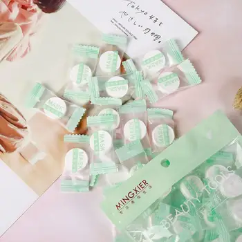

1bag Ultra-thin Moisturizing Disposable Compression Sheet Mask Wrapped Skincare Face Paper Cotton Diy Masks V7E9