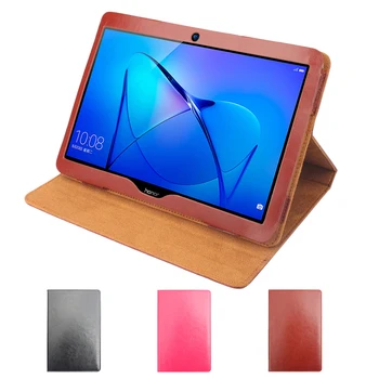 

flip Case for Huawei MediaPad T3 10 AGS-L09 AGS-L03 9.6 Ultra Slim Folding Stand Cover Case for Honor Play Pad 2 9.6" Funda Bag