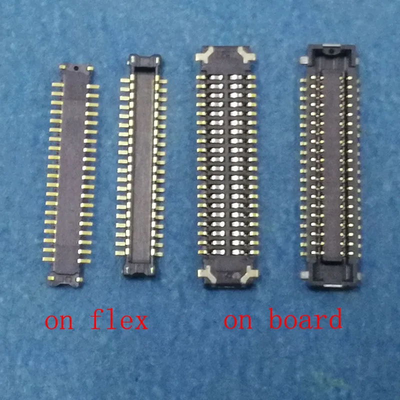 

2pcs LCD display screen flex cable FPC connector For Motorola Moto G5 XT1685 XT1672 G5S XT1793 XT1792 on board 40 pin