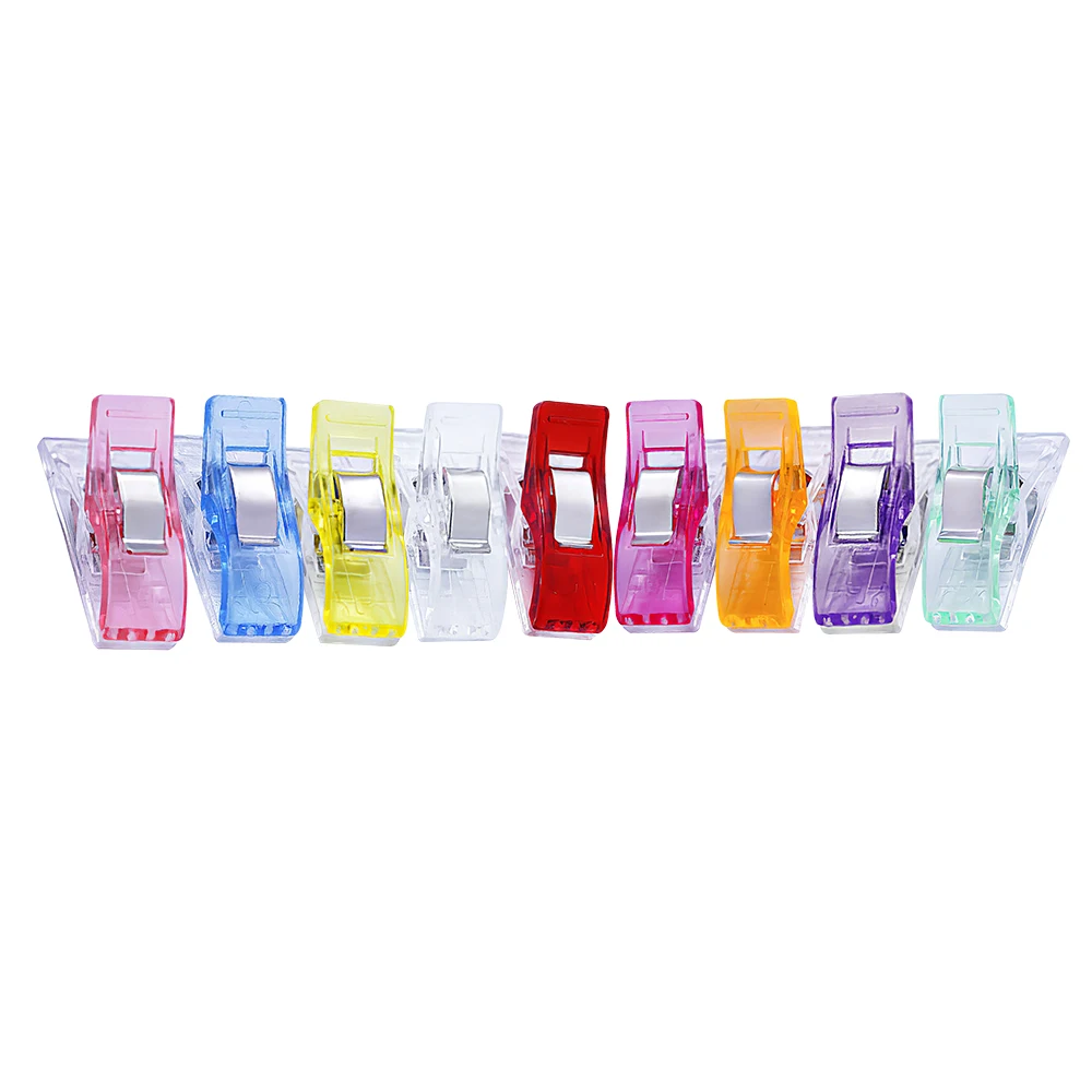 Fabric Quilting Craft Sewing Knitting Clips Mixed Plastic Wonder Clips Holder DIY Patchwork 10/20/50PCS
