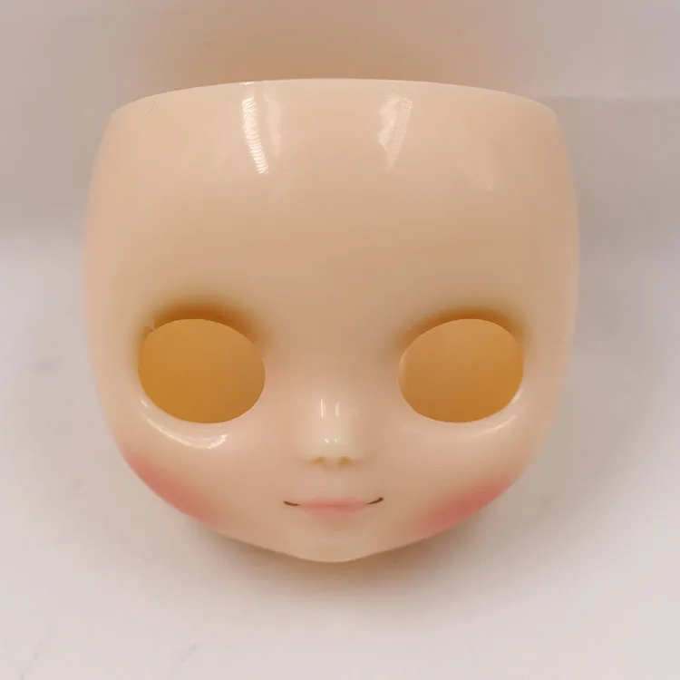 Transparent Faceplat Кукла Middle blyth аксессуары Лицевая панель для тела глаза головы купольные глазки парик волосы, 1/8 куклы игрушки подарок для девочек - Цвет: Transparent Faceplat
