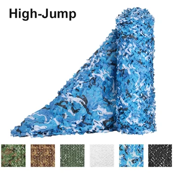 

1.5*8M Camouflage Net Hunting Blind Tree Stand Woodland Jungle Army Camo Netting Camping Sun Shelter Garden Shade Hiding Awning