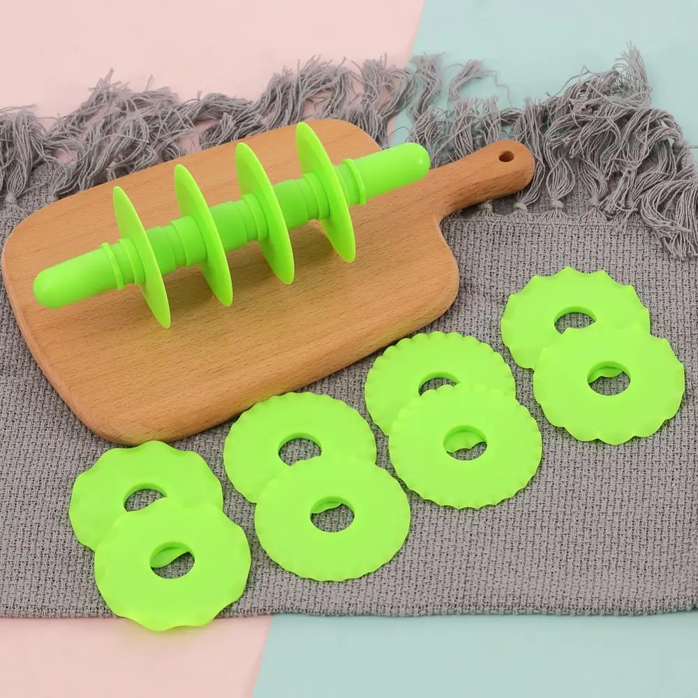 Для рельефной отделки тортов резак колесный штамп для тиснения Sugarcraft Инструменты для украшения торта для хлеба полосы формы для выпекания Кондитерские инструменты