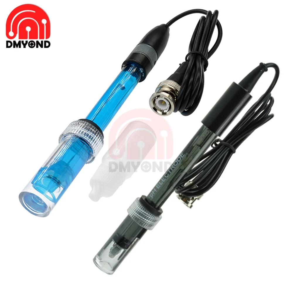 PH Electrode Probe BNC Contor Ph Tester Probe Detection Detect Medidor Probe for Aquarium Hydroponic PH Controller Meter Sensor