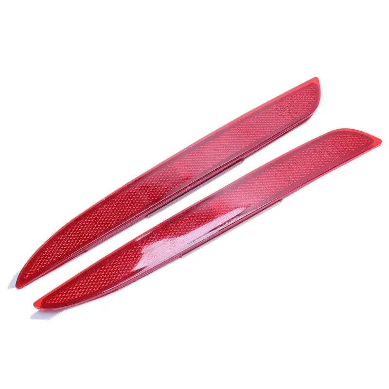 2x Car Rear Bumper Lamp 12V Side Marker Warning Light Red Reflector Tail Goods For Mazda 3 M3 Sedan Hatchback 11-15 | Автомобили и