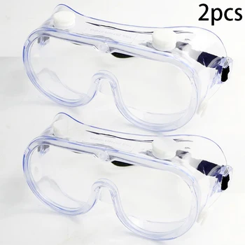 

2Pcs Protective Goggles Safety Glasses Anti-splash Anti-impact Multi-purpose Multi-purpose Goggles Drop-resistant