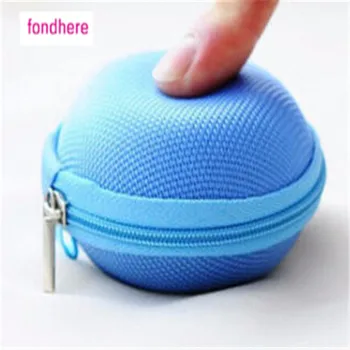

Fondhere fashionable Korean style lovely and easy to carry small wallet pressure resistant canvas headset bag